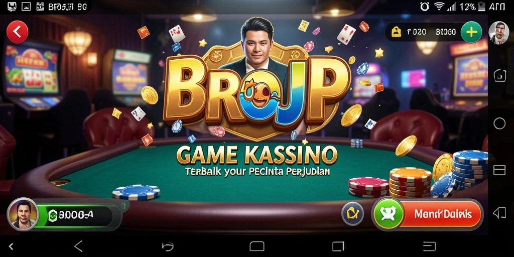 Tampilan menarik gameplay Kasino <strong>BROJP</strong> dengan pengalaman seru.