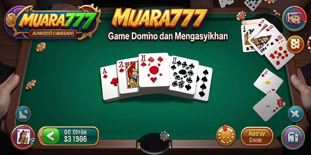 Tampilan gameplay Domino yang menarik di MUARA777.